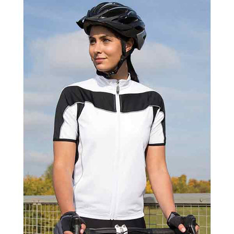 Spiro Ladies Bikewear Full Zip Performance Top