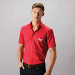 Kustom Kit Mens S/S Poplin Shirt