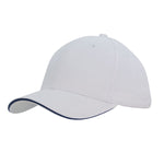 Sandwich Trim 6 Panel Baseball Cap