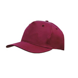 Poly Twill 5 Panel Baseball Cap