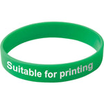 Screen Printed Silicone Wristband