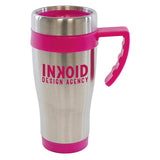 Colour Trim Stainless Steel Travel Mug