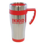 Colour Trim Stainless Steel Travel Mug