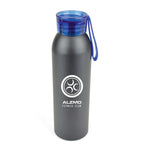 Black Aluminium Sports Bottle 650ml