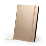 Metallic PU Leather 80 Sheet Notebook