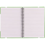 Lined Notebook with Tabs and Rule