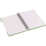 Lined Notebook with Tabs and Rule