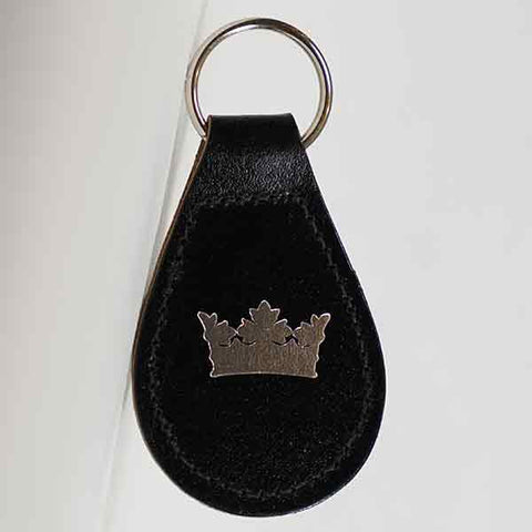 Recycled Leather Key Fob