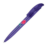 senator Challenger Frosted Plastic Ballpen