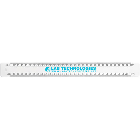 300mm Architect Scale Rule - 1 Colour