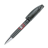 senator Bridge Clear Plastic Ballpen with Metal Tip