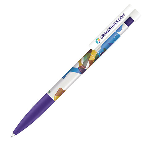 senator Liberty Plastic Ballpen with Soft Grip and Xtreme Branding